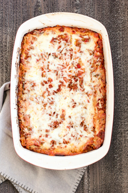 Easy Traditional Lasagna - Lisa's Dinnertime Dish