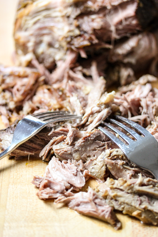Slow Cooker Pulled Pork couldn't be easier, plus, it turns out juicy and flavorful every time. It's great to keep on hand in the freezer for quick meals.