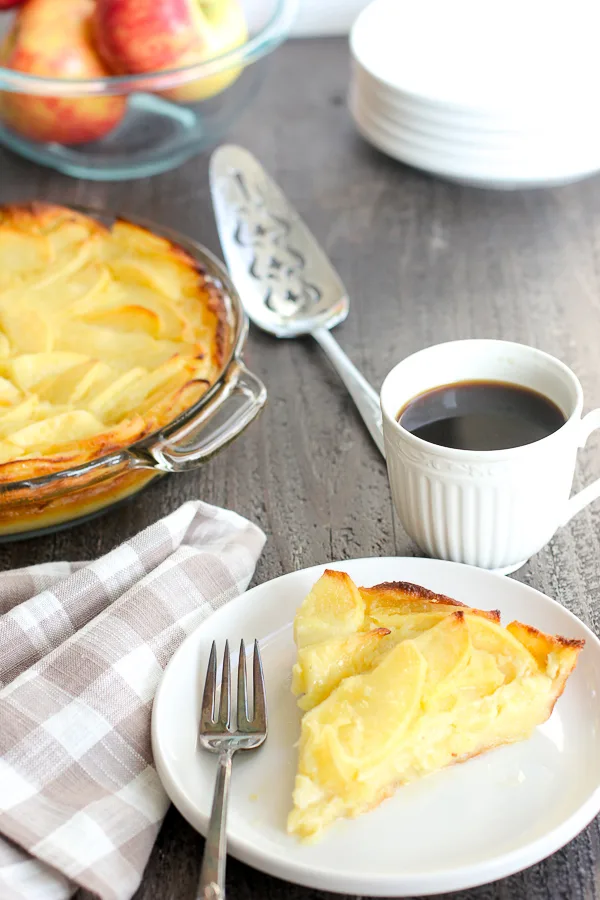 Apple Clafoutis - A Rustic Baked French Dessert
