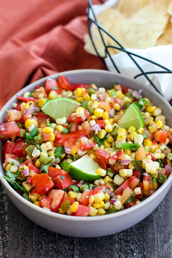 Grilled Corn and Jalapeno Salsa