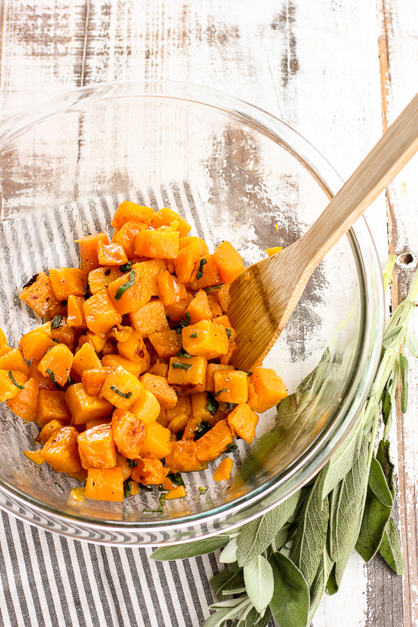 Roasted Butternut Squash with Maple Browned Butter