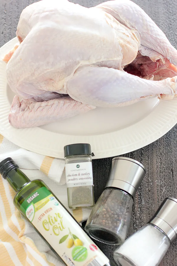 Ingredient needed for roasting a turkey