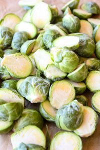 Balsamic Glazed Roasted Brussels Sprouts - Lisa's Dinnertime Dish