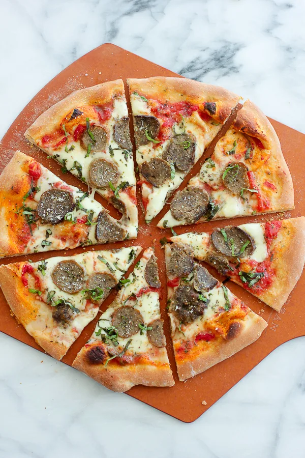 Meatball Pizza