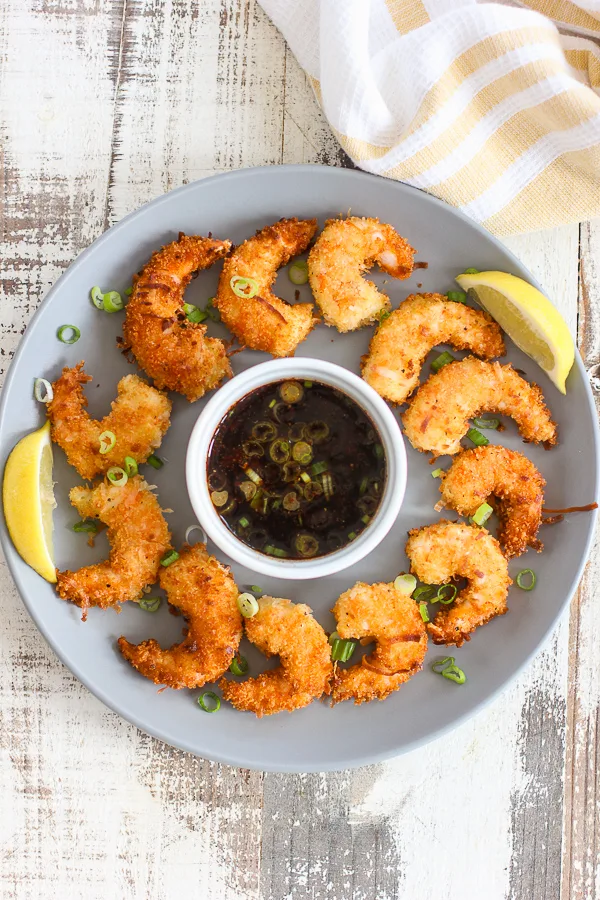 Coconut Shrimp with Sweet and Spicy Asian Dipping Sauce
