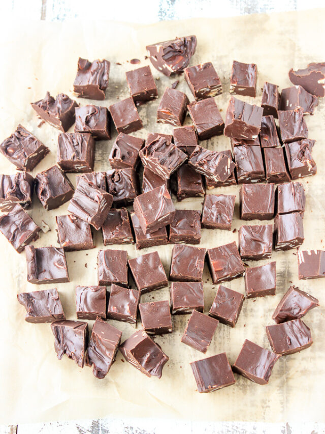 The World’s Easiest Fudge (Three Ingredients) Story Lisa's Dinnertime