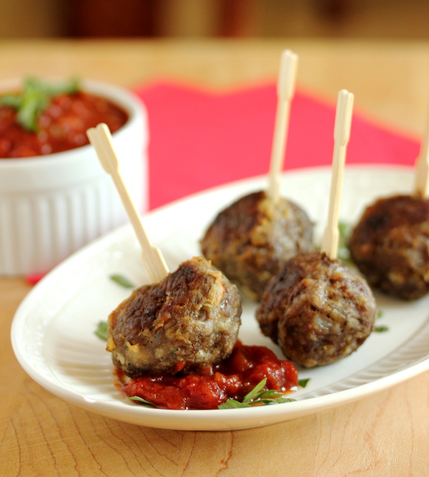 Easy Baked Meatballs - Lisa's Dinnertime Dish