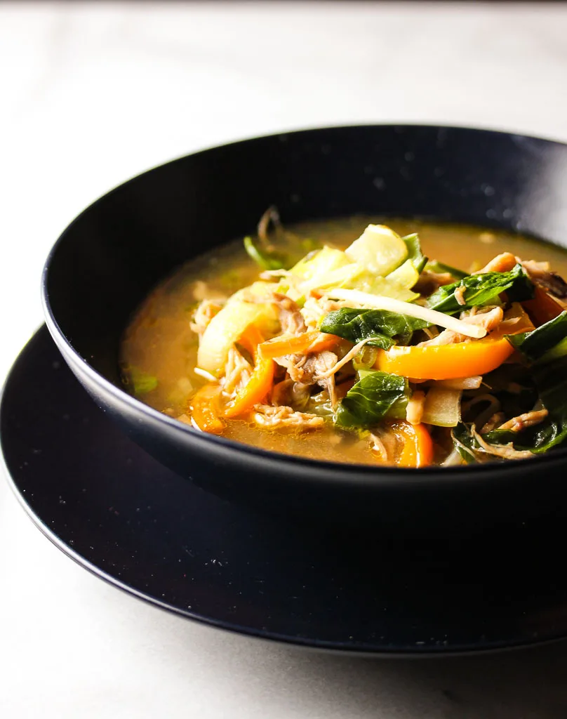 Asian Chicken Vegetable Soup