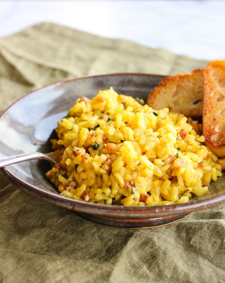 Risotto Milanese - Lisa’s Dinnertime Dish
