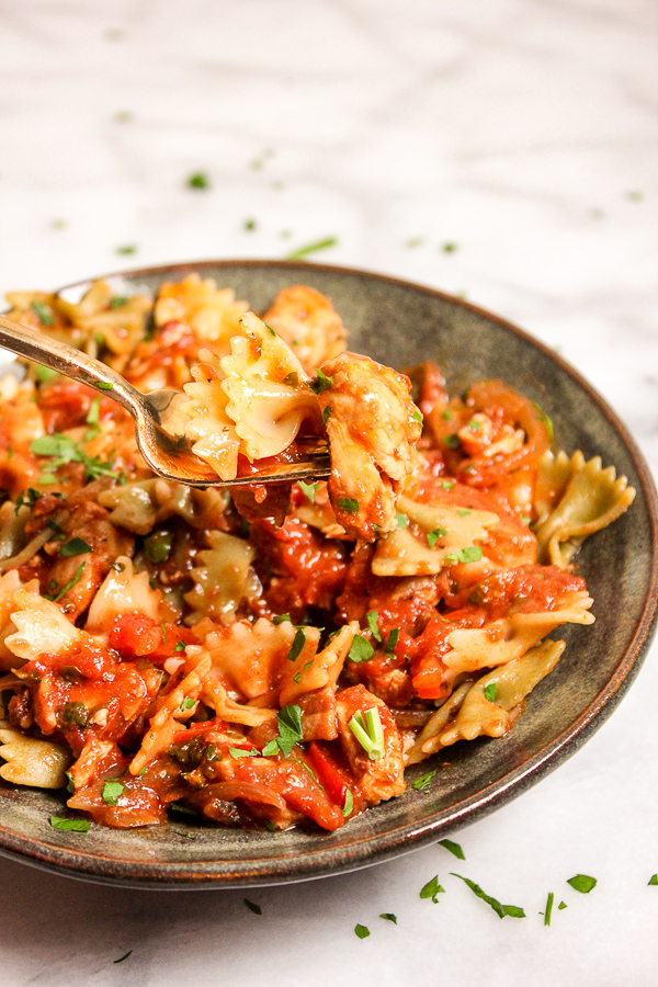 Dutch Oven Chicken Cacciatore - Family Spice