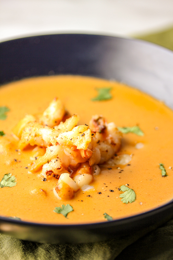 BEST Lobster Bisque (streamlined, make ahead, step by step photos)