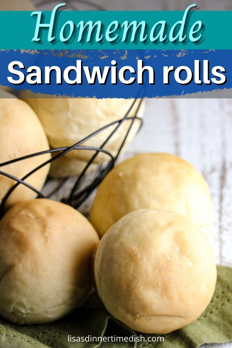 Homemade Sandwich Rolls Lisa's Dinnertime Dish