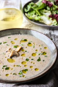 Creamy Mushroom Soup - Lisa's Dinnertime Dish