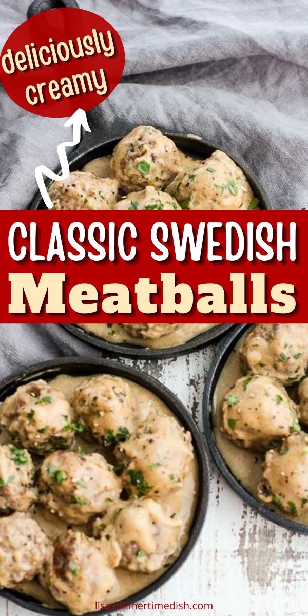 Classic Swedish meatballs