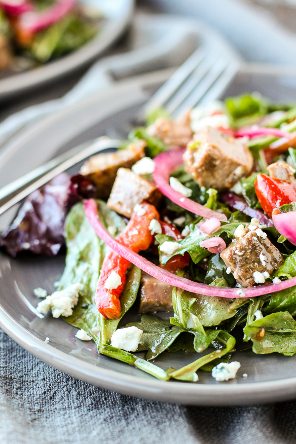 Easy Steakhouse Salad Meal Prep