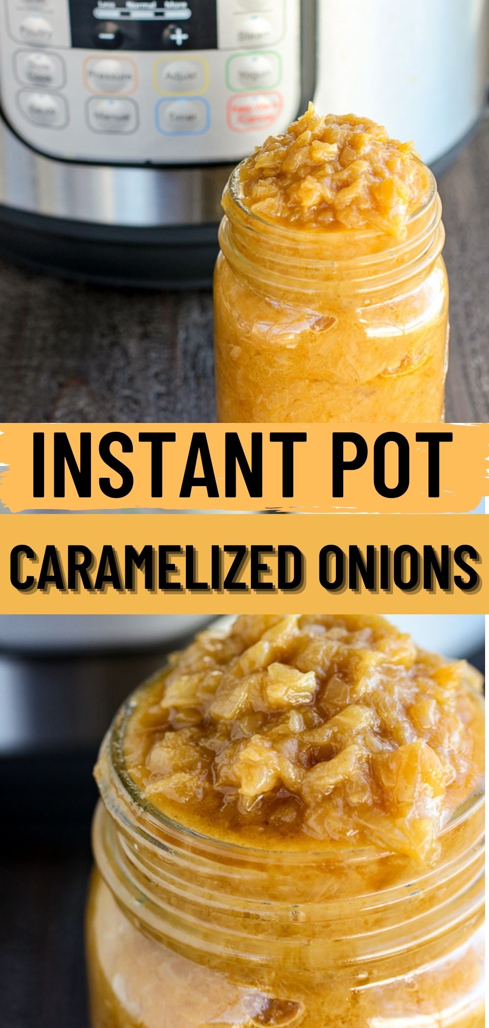 Instant Pot Caramelized Onions Lisa's Dinnertime Dish