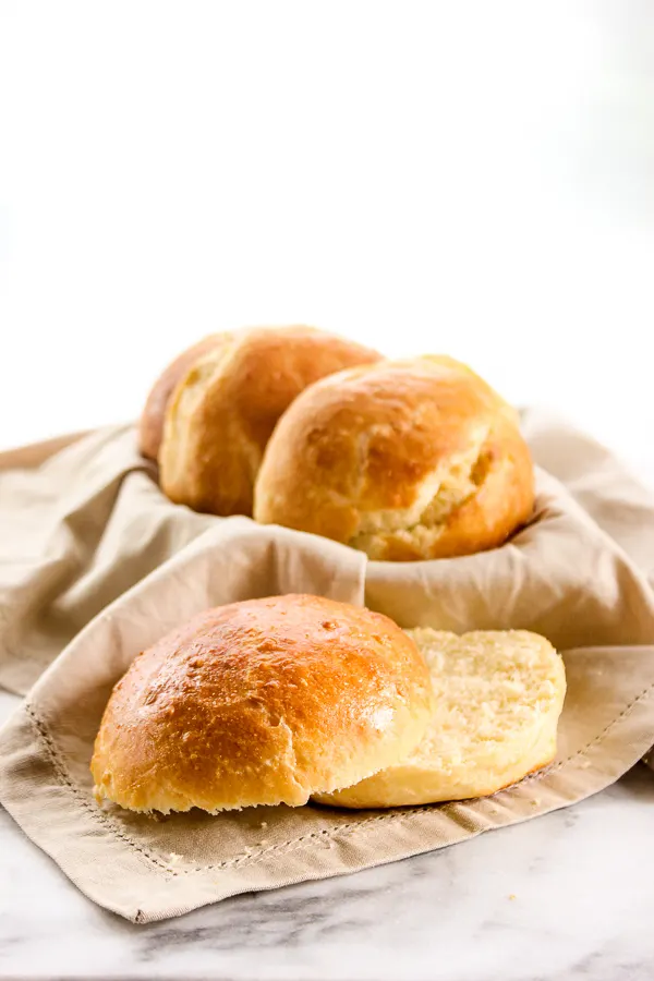 Brioche Hamburger Buns