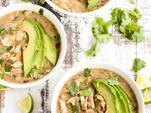 Instant Pot White Chicken Chili - Aunt Bee's Recipes