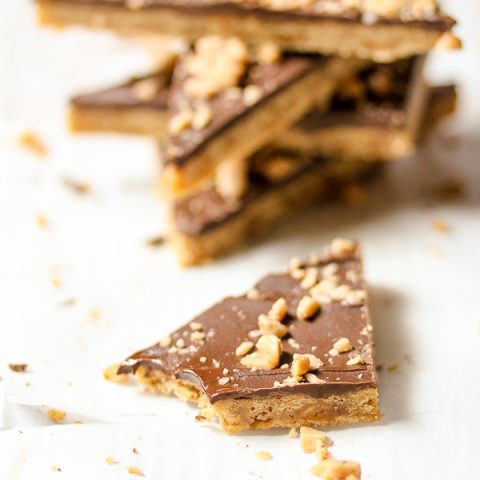 Toffee Triangles