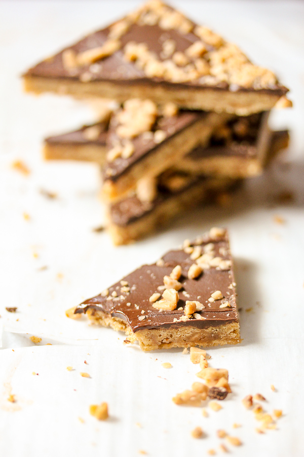 Toffee Triangles