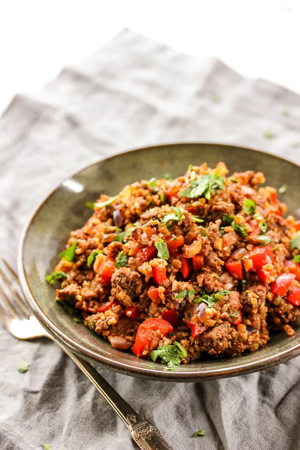 Weeknight Spanish Cauliflower Rice