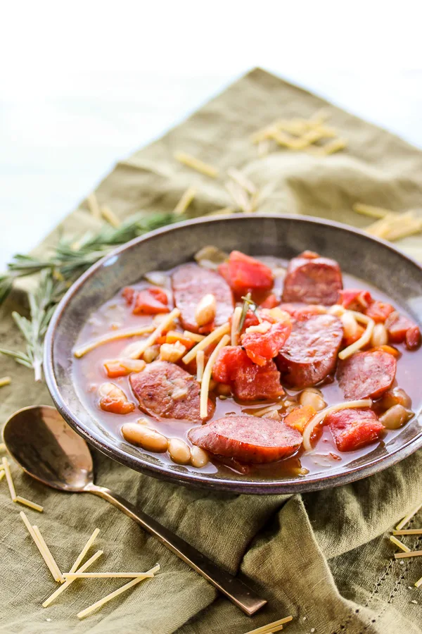 White Bean & Sausage Soup