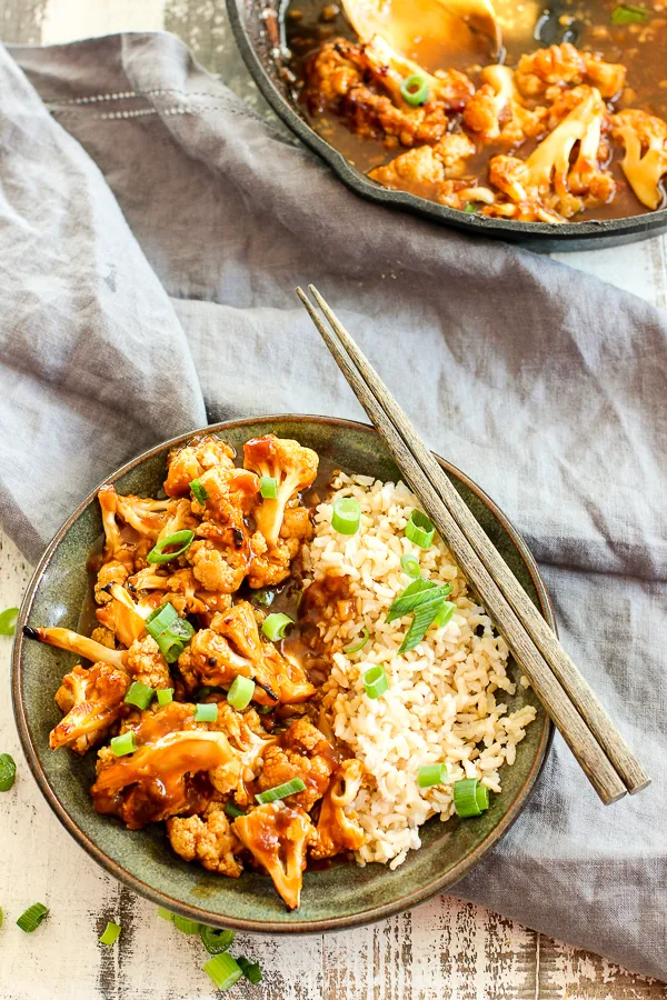 General Tso Cauliflower Bites