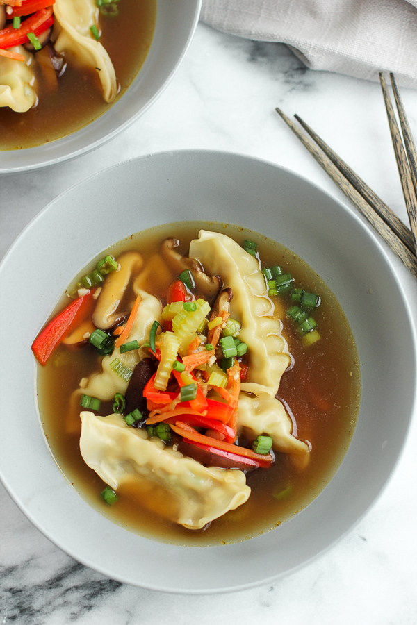 Easy Chicken Wonton Soup