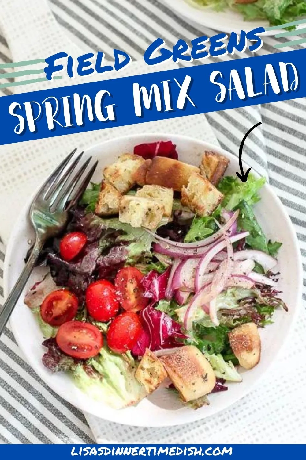 Field Greens Salad {Spring Mix Salad}