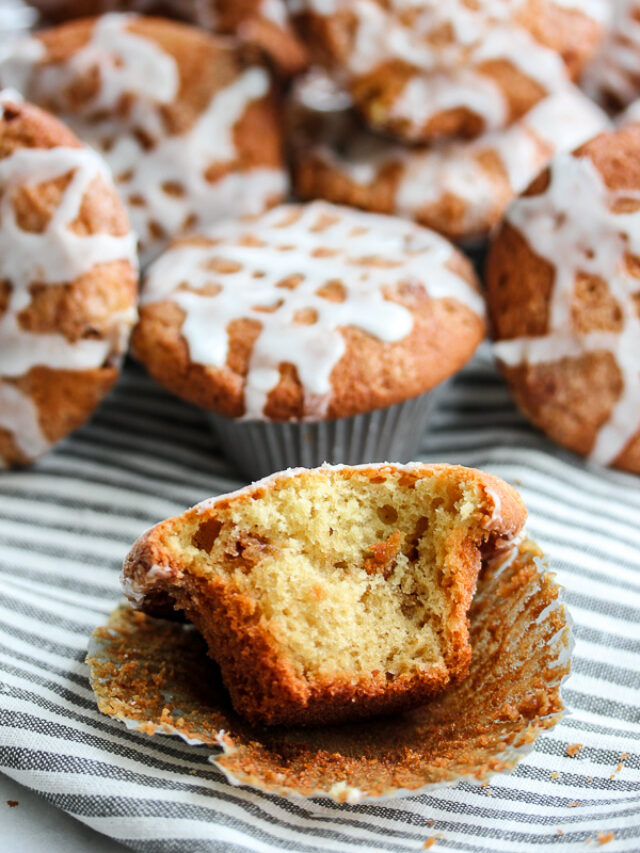 Cinnamon Roll Muffins Story